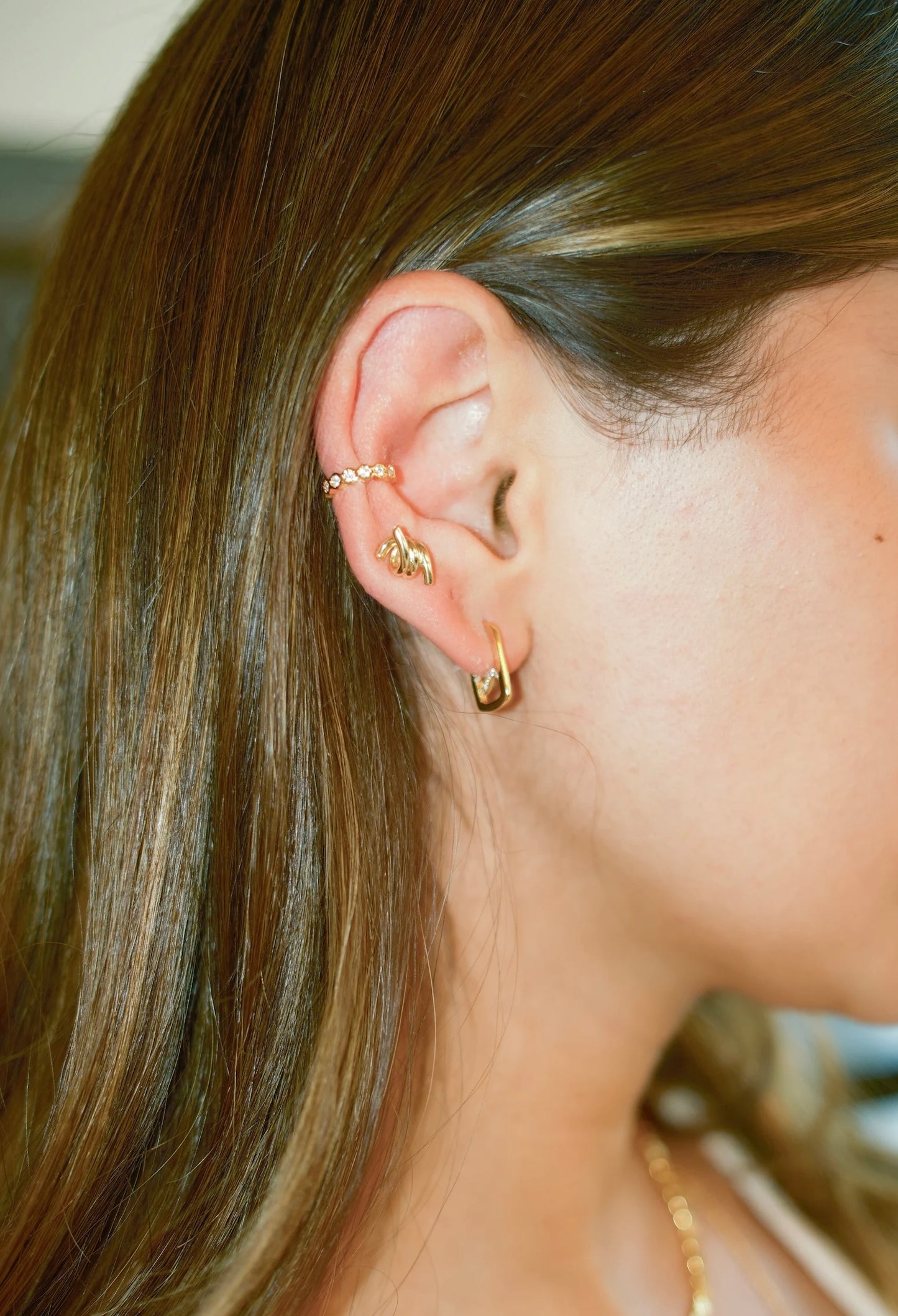 SELENA Huggies Earrings