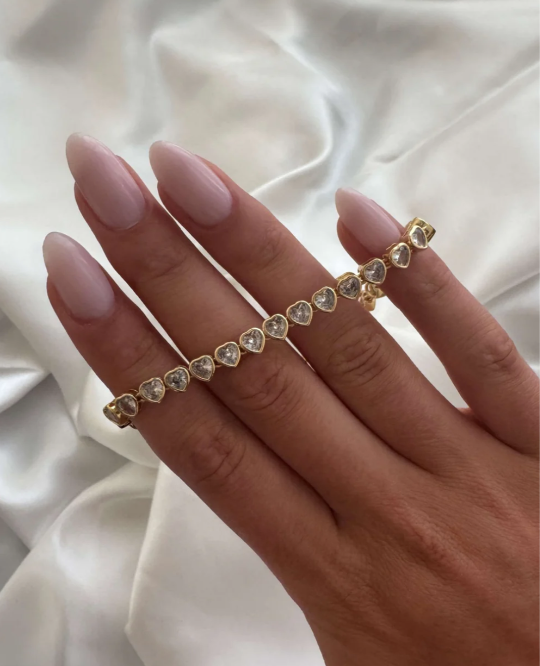 TENNIS HEARTS Bracelet