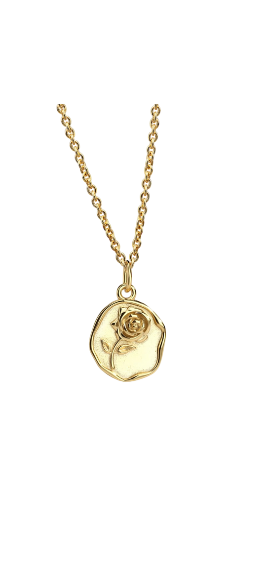ROSE COIN Necklace