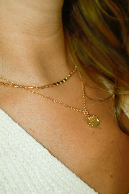 ROSE COIN Necklace