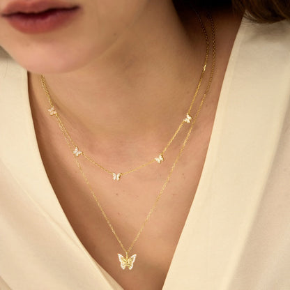 BUTTERFLIES Necklace
